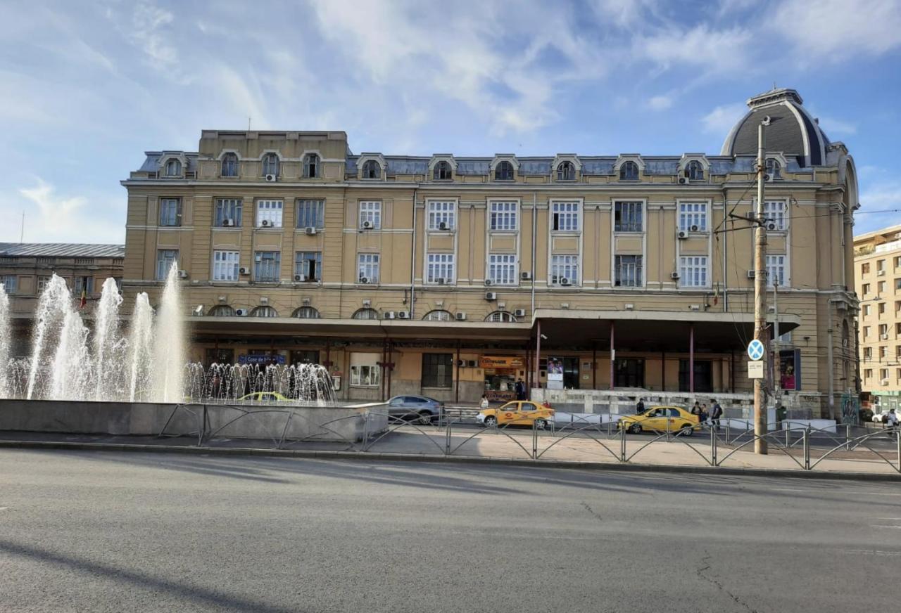 Luxury City Center Apartment - Bucharest Railways Station Exteriör bild