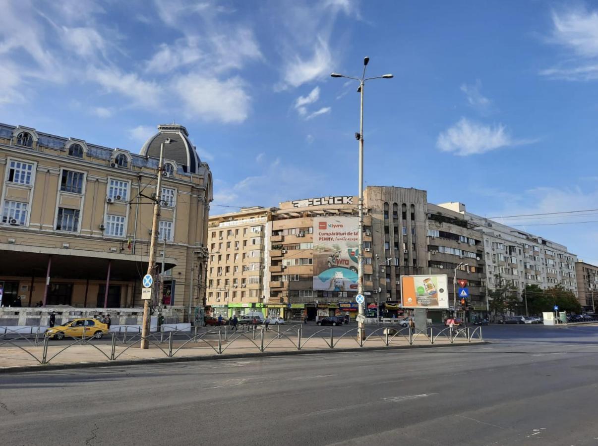 Luxury City Center Apartment - Bucharest Railways Station Exteriör bild